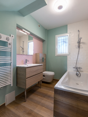 image of Scandinavian and Bathroom 