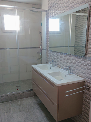 image of Contemporary and Bathroom 