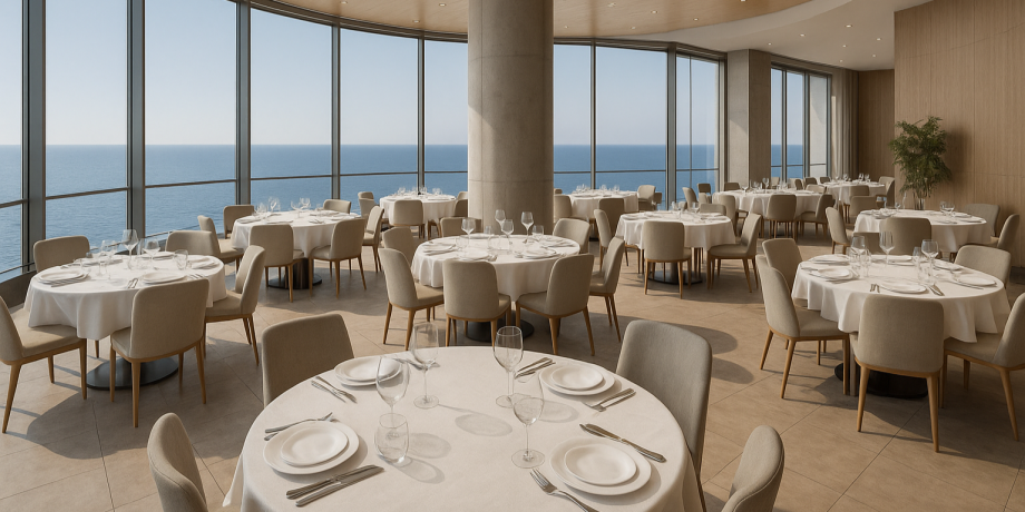 Salle de restaurant - Smail Sadok
