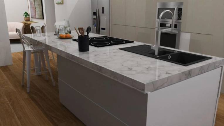 Home, Contemporary, Flats / Apartments, Kitchen