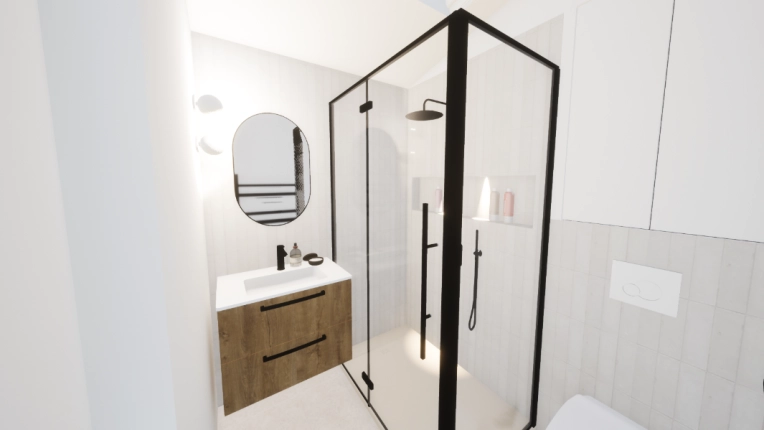 Home, Contemporary, Flats / Apartments, Bathroom