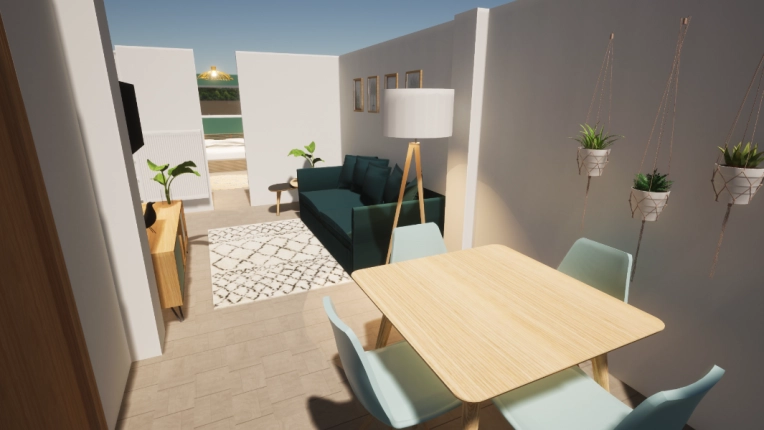 Industriel, Contemporain, Scandinave, Appartement