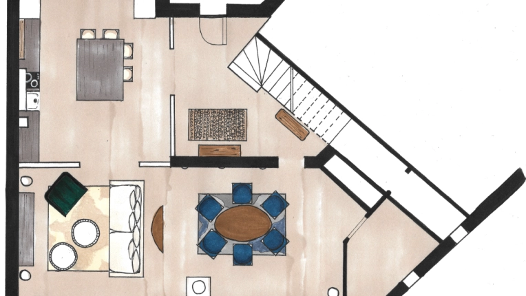 Contemporain, Scandinave, Appartement