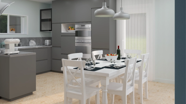 Home, Contemporary, Flats / Apartments, Kitchen