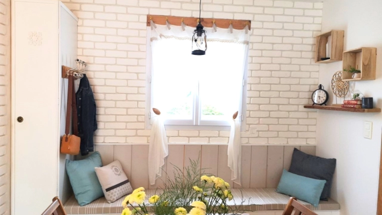 Maison individuelle, Rustique, Minimaliste, Vintage, Cuisine