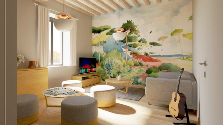 Home, Rustic, Contemporary, Scandinavian, Nature