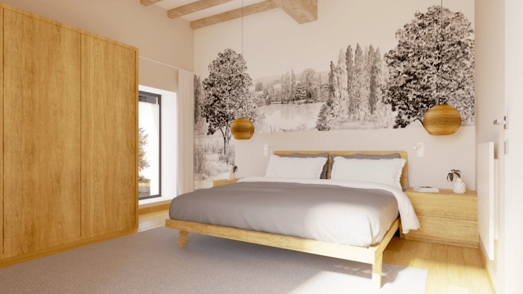 Home, Rustic, Contemporary, Scandinavian, Flats / Apartments, Room, Nature