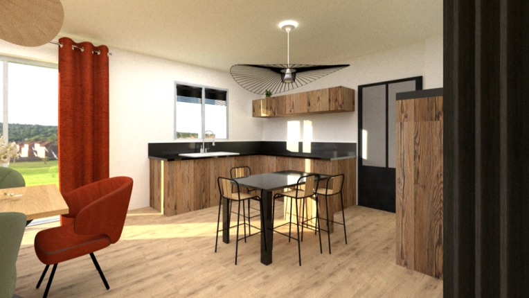 Industrial, Home, Flats / Apartments, Kitchen