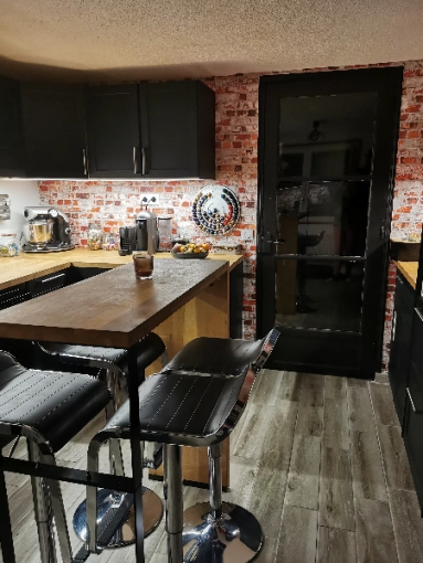 Industrial, Home, Rustic, Flats / Apartments, Kitchen