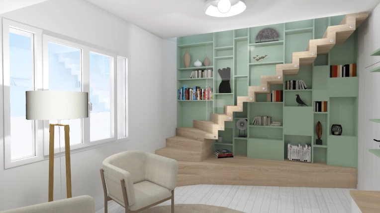 Home, Minimalist, Contemporary, Flats / Apartments, Room