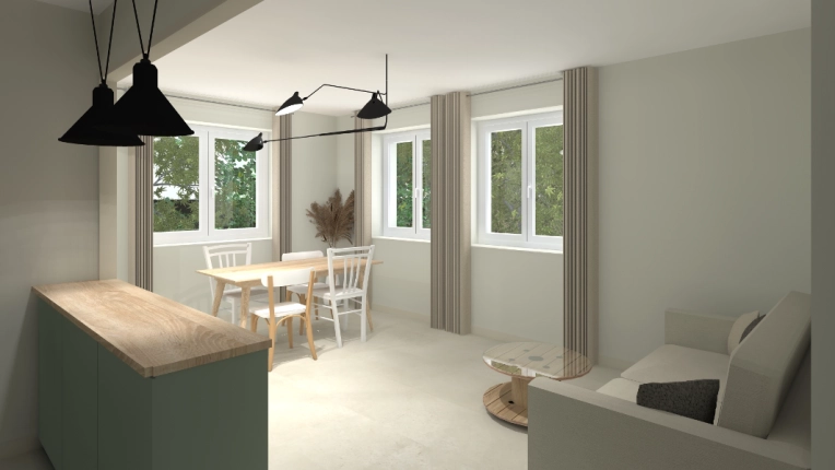 Home, Rustic, Minimalist, Contemporary, Scandinavian, Flats / Apartments