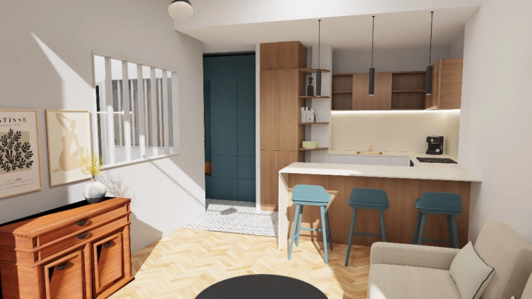 Contemporain, Appartement