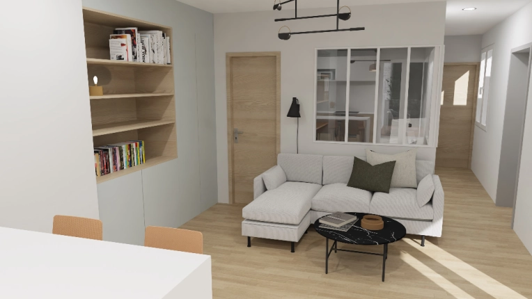 Contemporain, Appartement