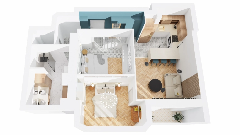 Contemporain, Appartement