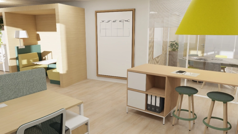 Scandinave, Bâtiment professionnel