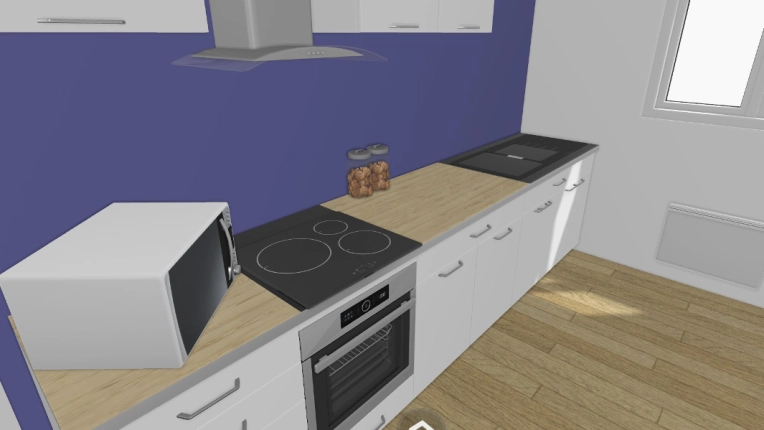 Minimalist, Flats / Apartments, Kitchen