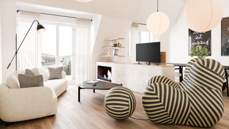 Contemporain, Appartement