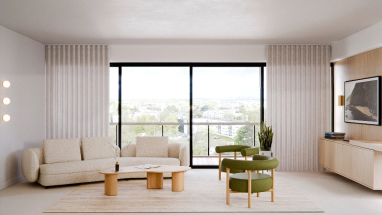 Minimaliste, Appartement