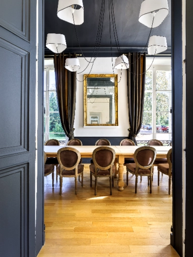 Hotel, Contemporary, Commercial Buildings, Restaurant, Chic