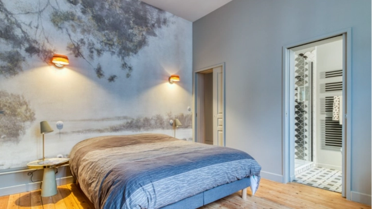 Maison individuelle, Japonais, Chambre