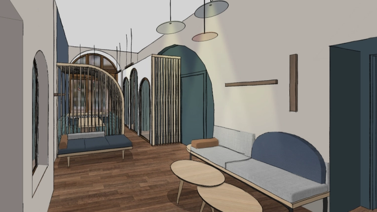 Contemporary, Commercial Buildings, Buildings Open to the Public, Chic
