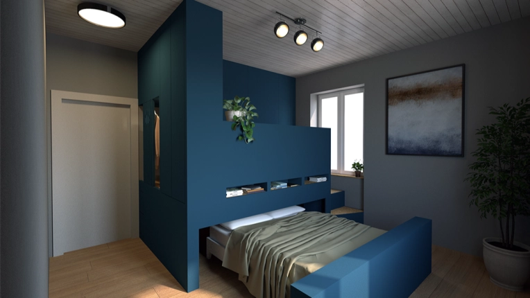 Industrial, Contemporary, Flats / Apartments, Room, Chic
