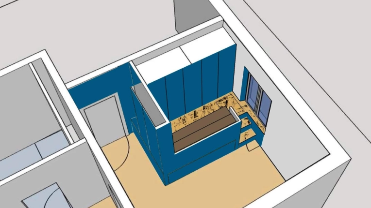 Minimalist, Contemporary, Flats / Apartments, Room, Chic