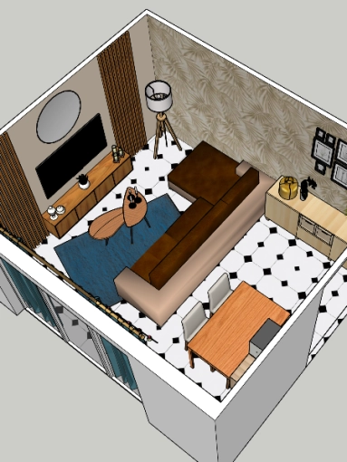 Contemporain, Appartement