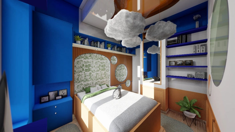 Appartement, Vintage, Chambre