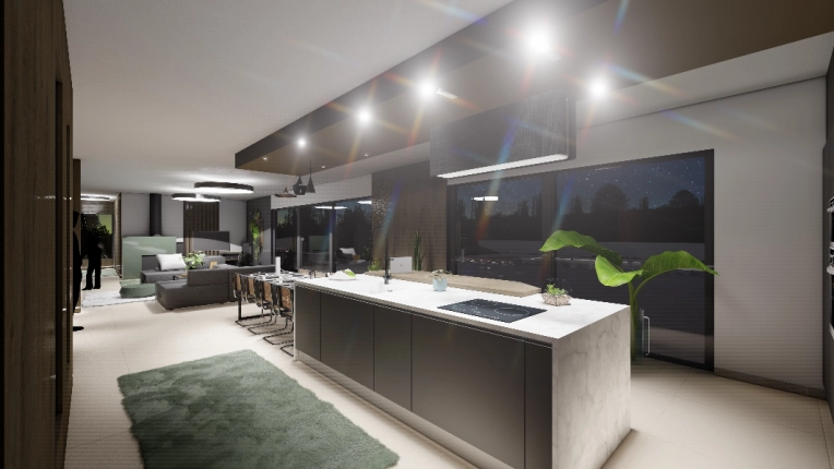 Maison individuelle, Contemporain