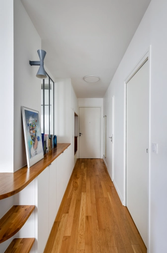 Home, Contemporary, Scandinavian, Flats / Apartments, Consultation Visit, Full Project, Coach shopping, Creation of exclusive furniture, Shopping list, 3D ambiance, Plan, Renovation