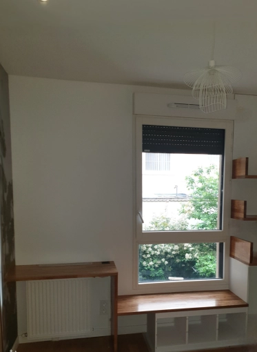 Scandinave, Vintage, Chambre