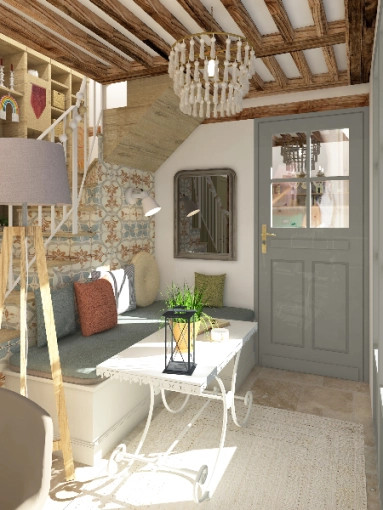 Maison individuelle, Rustique, Bohème