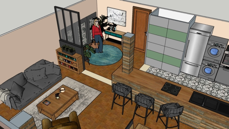 Industrial, Rustic, Flats / Apartments