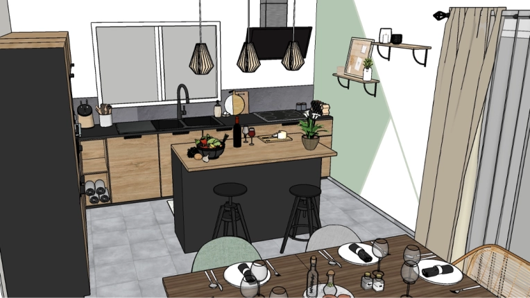 Industrial, Home, Contemporary