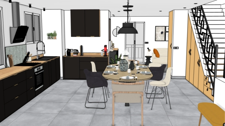 Industrial, Home, Kitchen