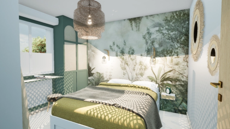 Home, Bohemian, Scandinavian, Flats / Apartments, Room, Nature