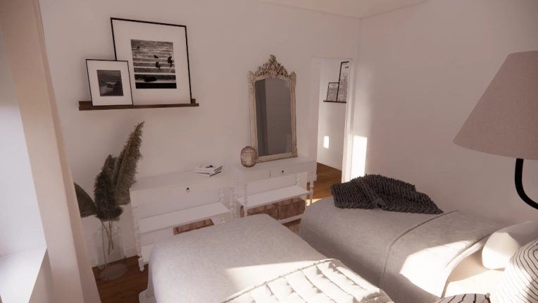 Bohemian, Flats / Apartments, Room, Chic