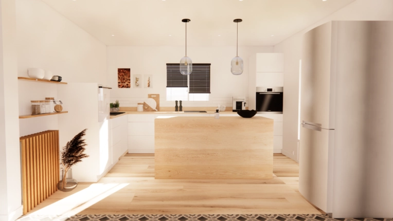 Contemporary, Kitchen