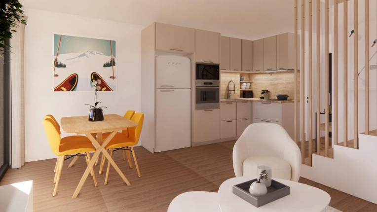 Scandinavian, Flats / Apartments