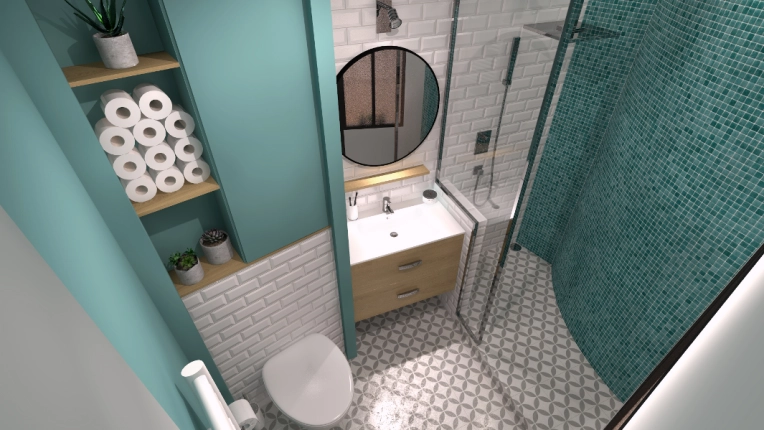 Scandinavian, Bathroom