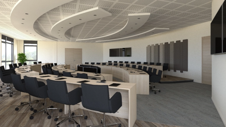 Contemporary, Commercial Buildings