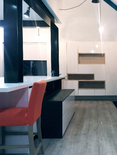 Home, Minimalist, Contemporary, Flats / Apartments, Chic