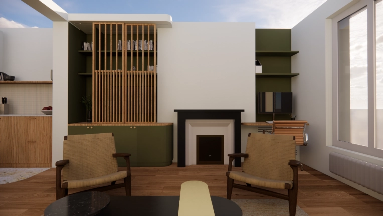 Bohème, Contemporain, Appartement, Chic