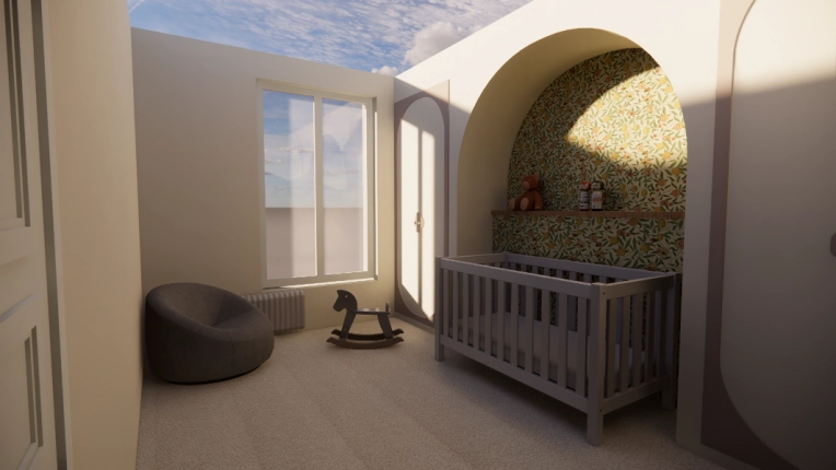 Bohème, Contemporain, Appartement, Chic