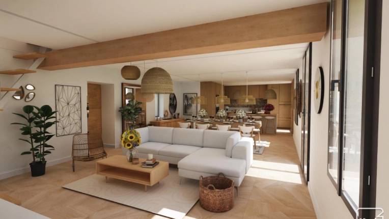 Home, Contemporary, Scandinavian, Maximalist