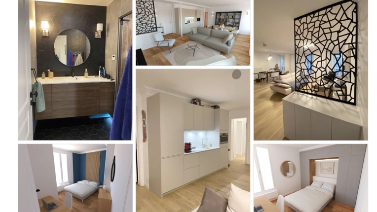 Minimalist, Contemporary, Flats / Apartments, Vintage
