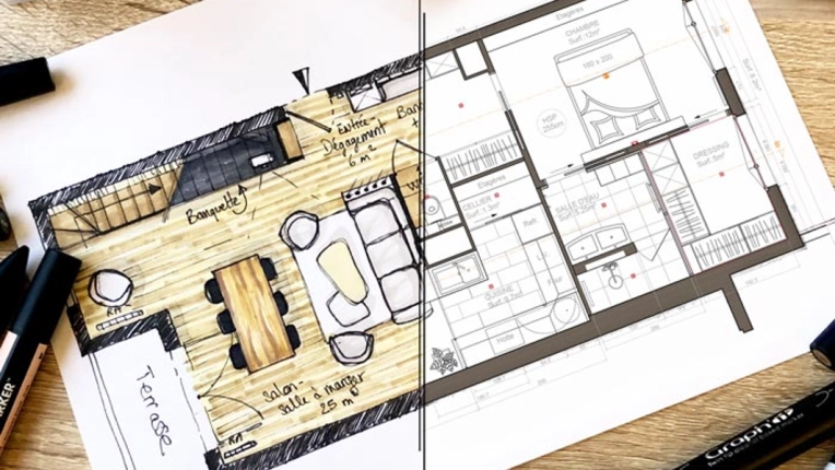 Industrial, Contemporary, Scandinavian, Flats / Apartments, Bathroom, Kitchen, Chic