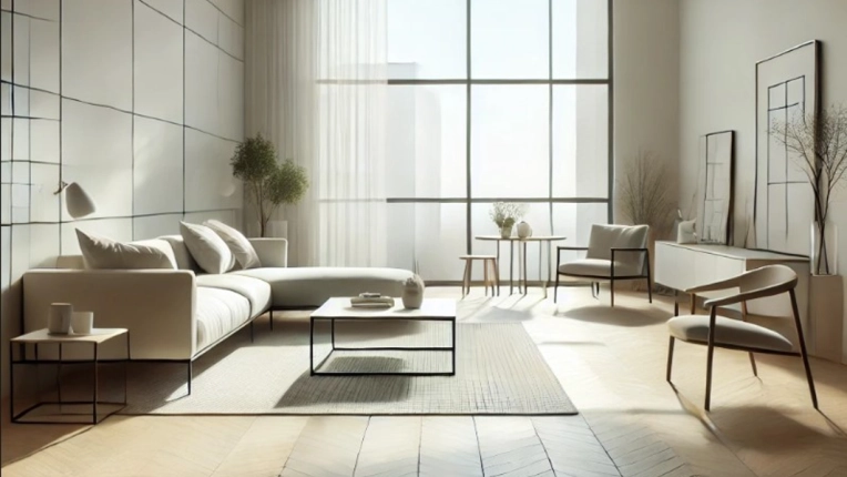 Minimalist, Flats / Apartments, Feng Shui, Living room