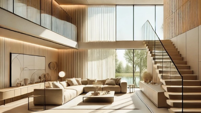 Home, Contemporary, Scandinavian, Feng Shui, Living room